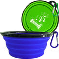 Extra-Large 34Oz Collapsible Travel Bowls - 2 Pack for Big Pets